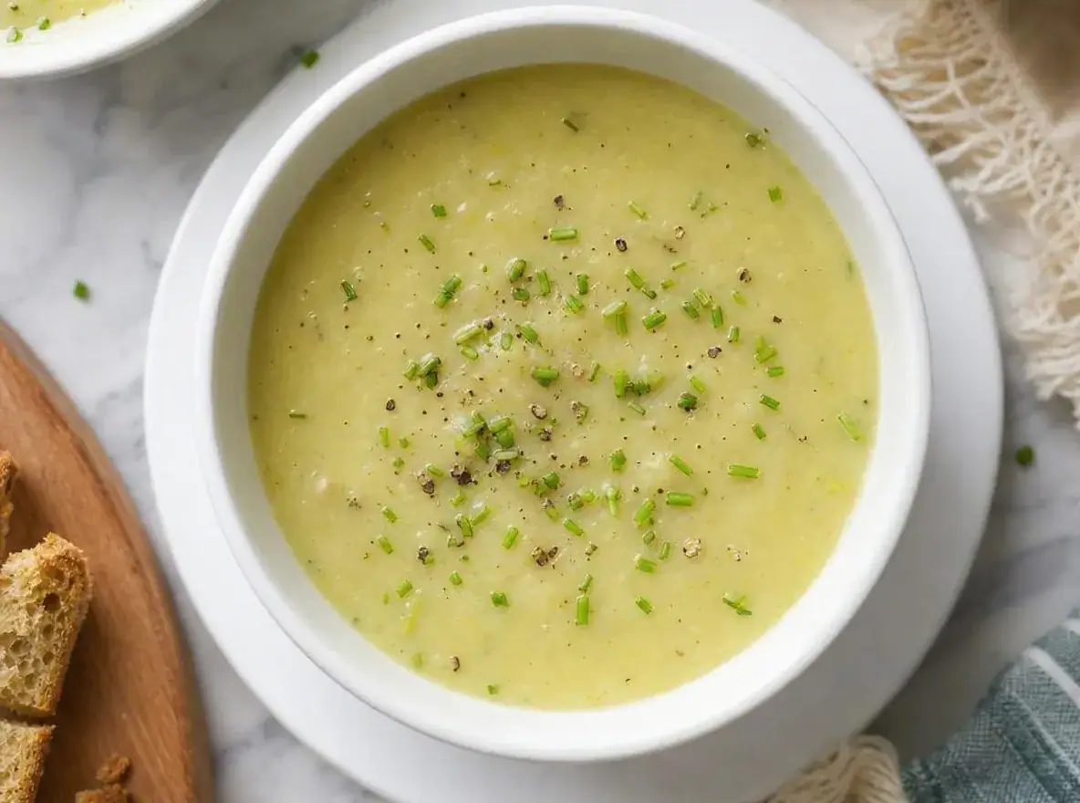 Kartoffel porre suppe uden fløde – billede 2