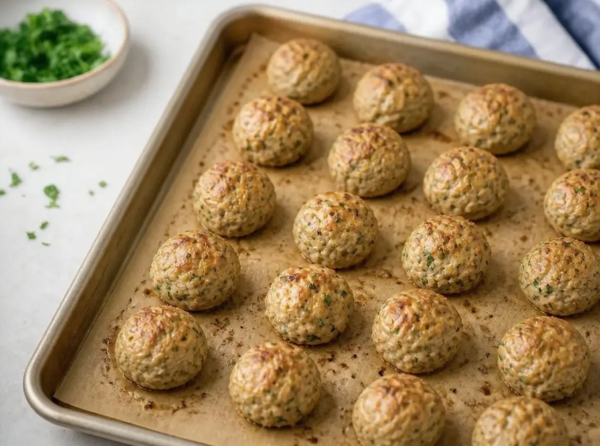 Kyllingefrikadeller uden æg – trin 5