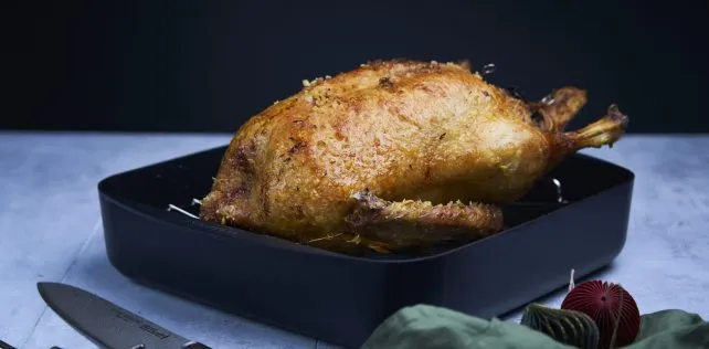 Langtidsstegt and til jul og Mortensaften