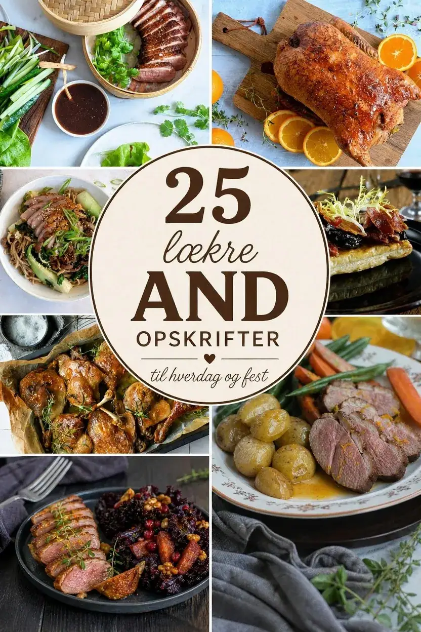 25 lækre and opskrifter til hverdag og fest