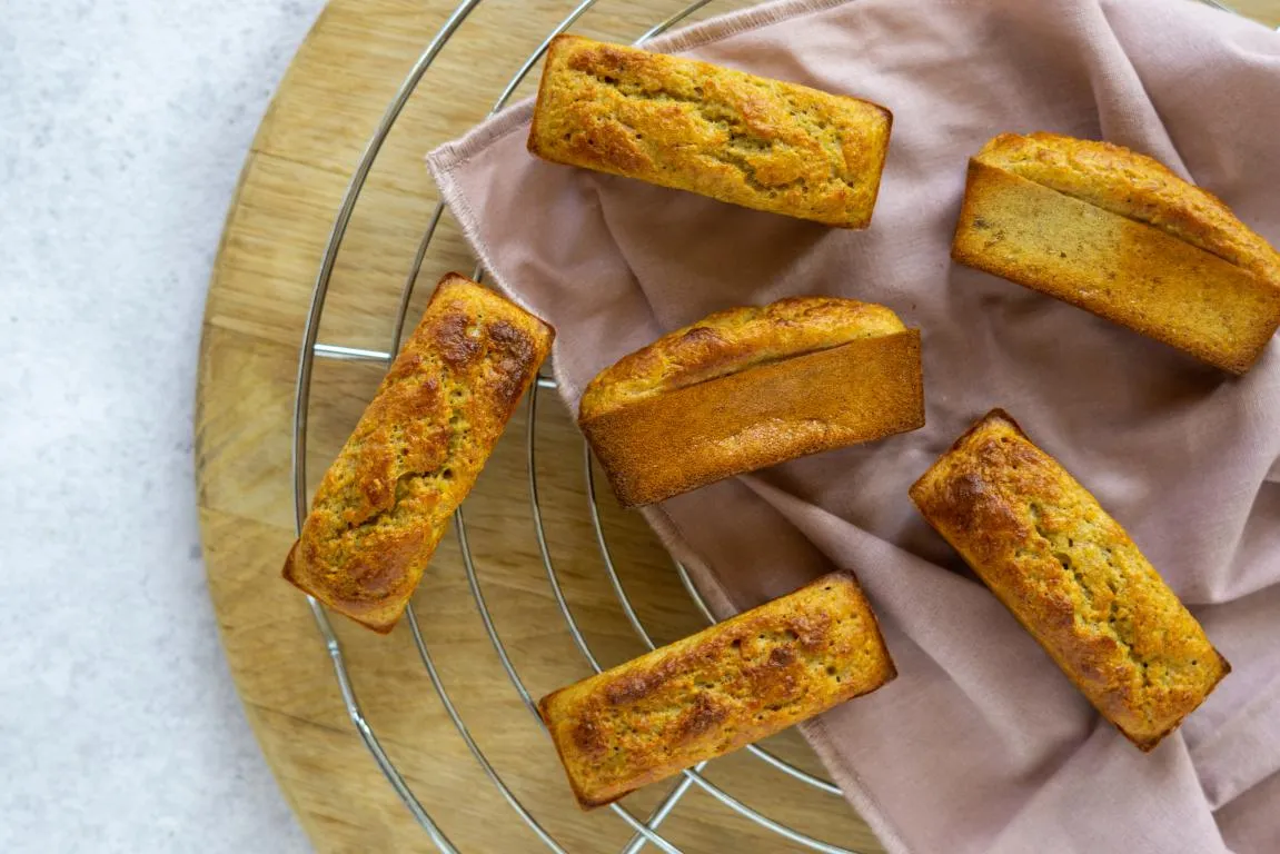 Mini bananbrød