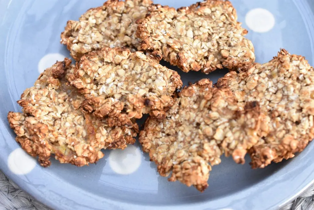 Banan cookies uden sukker