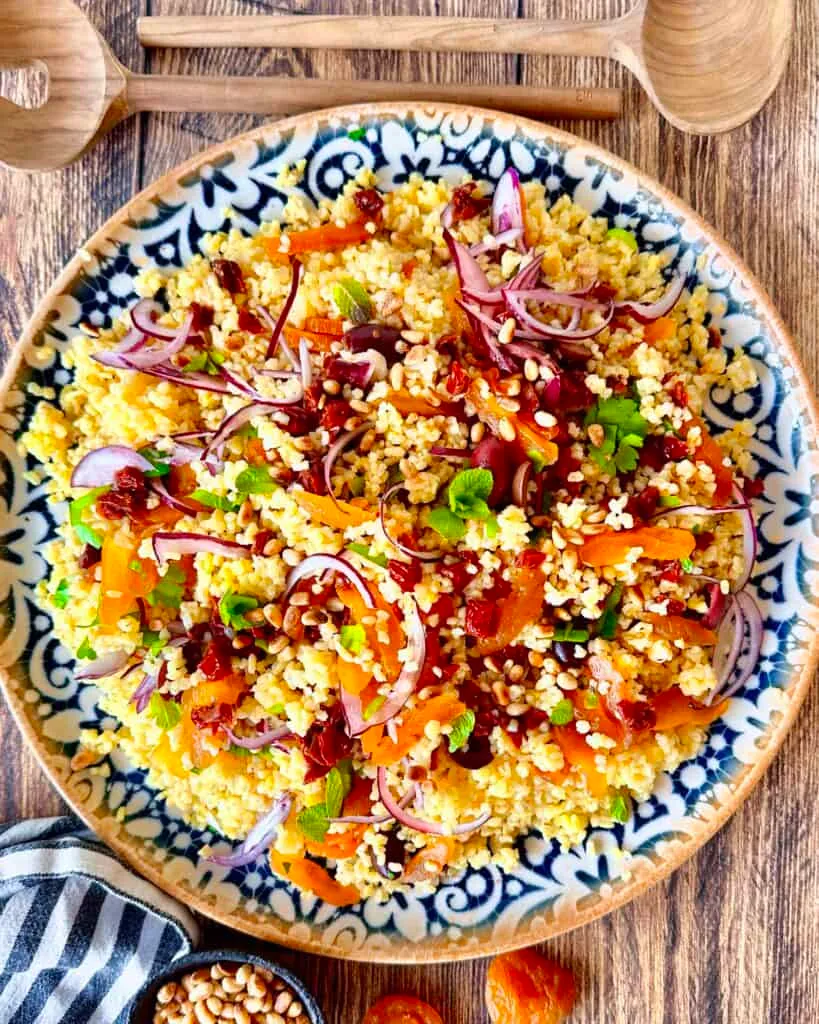Bulgursalat med abrikos