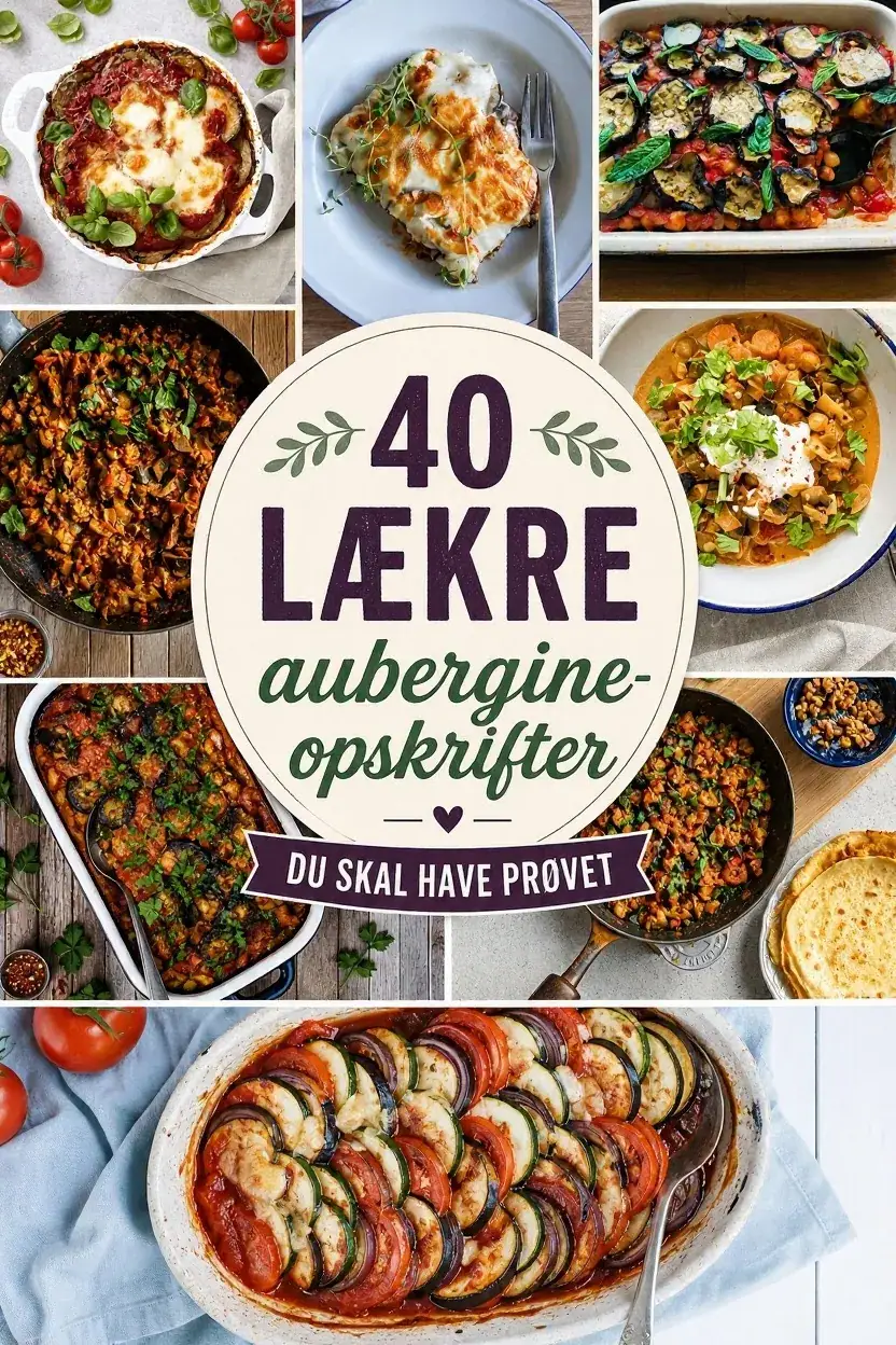 40 lækre aubergine-opskrifter du skal have prøvet
