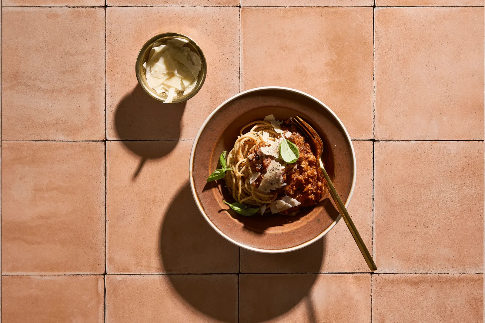 Spaghetti bolognese med bælgfrugter