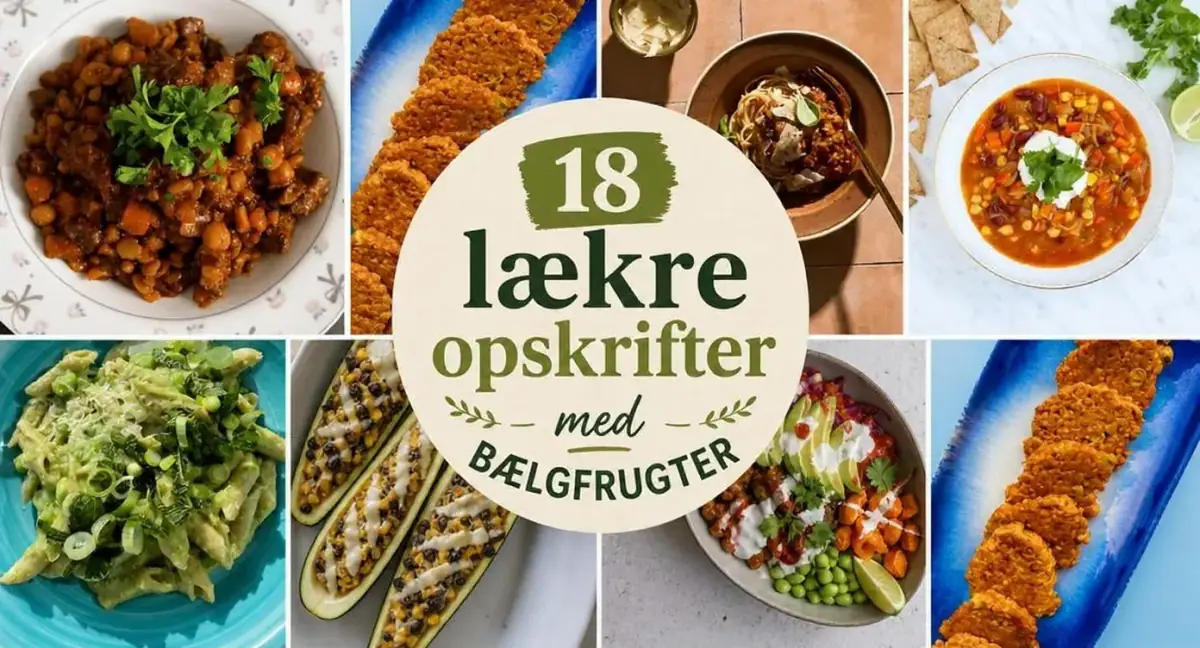 18 lækre opskrifter med bælgfrugter