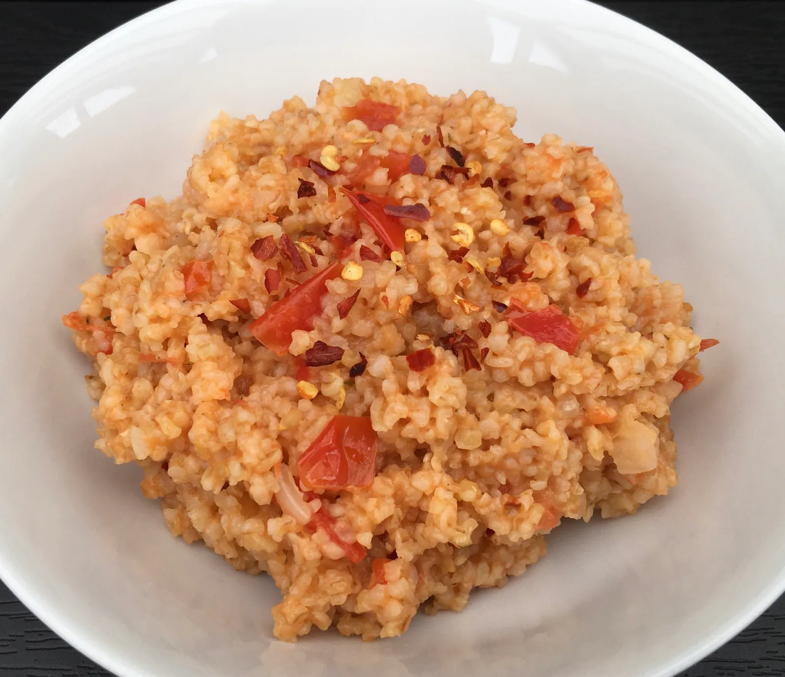 Bulgur med tomat