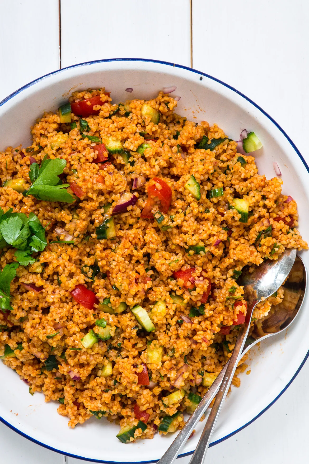 Kisir – tyrkisk bulgursalat