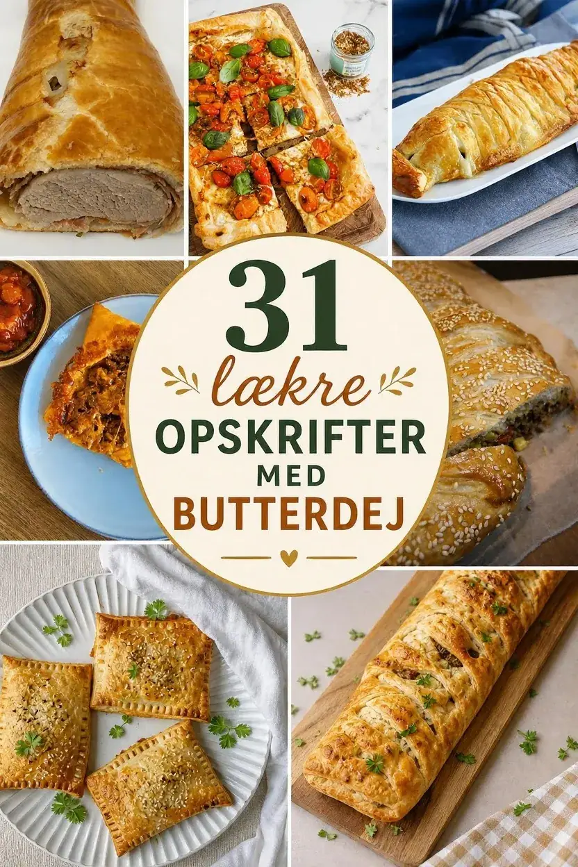 31 lækre opskrifter med butterdej