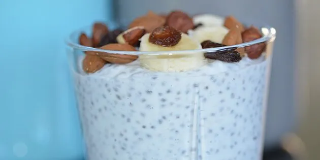 Chiagrød med skyr