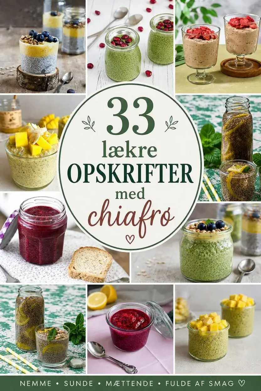33 lækre opskrifter med chiafrø