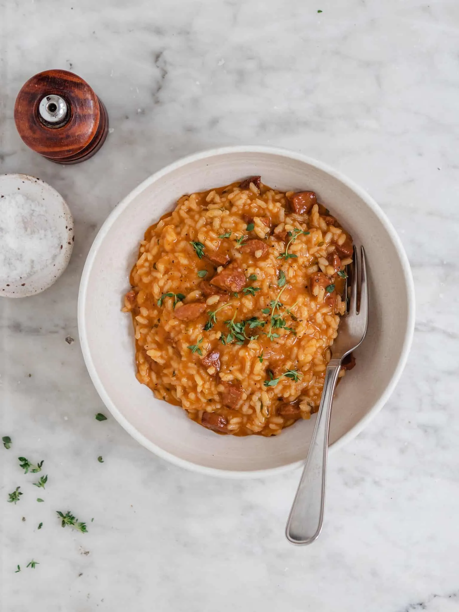 Risotto med chorizo og røget paprika