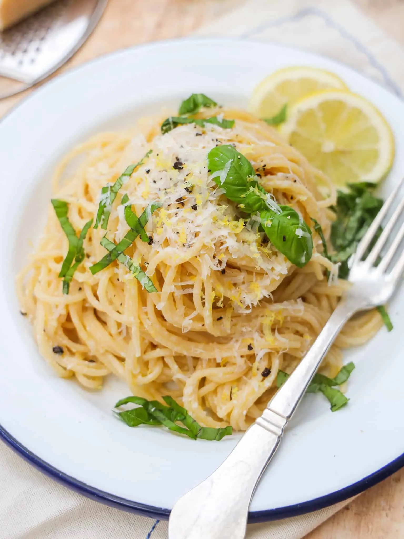 Citronpasta på 15 minutter