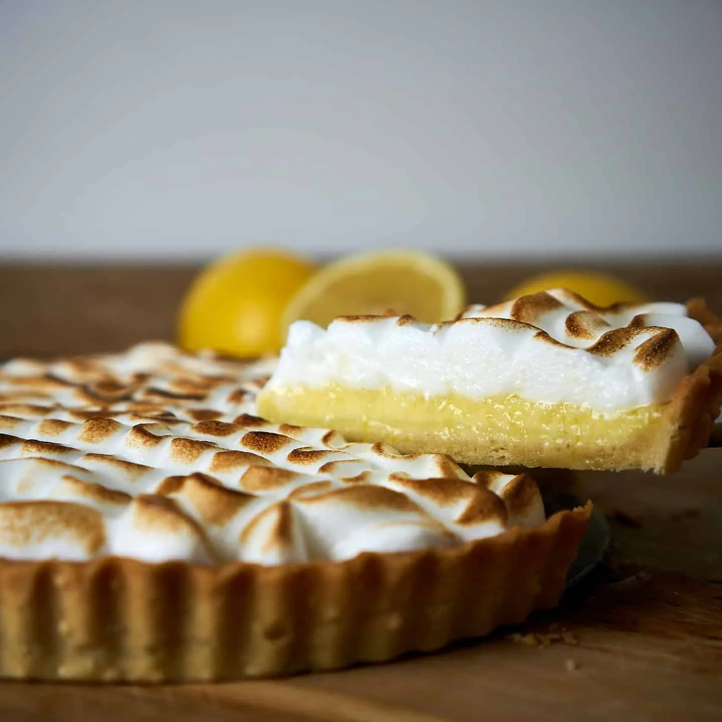 Citrontærte med marengs