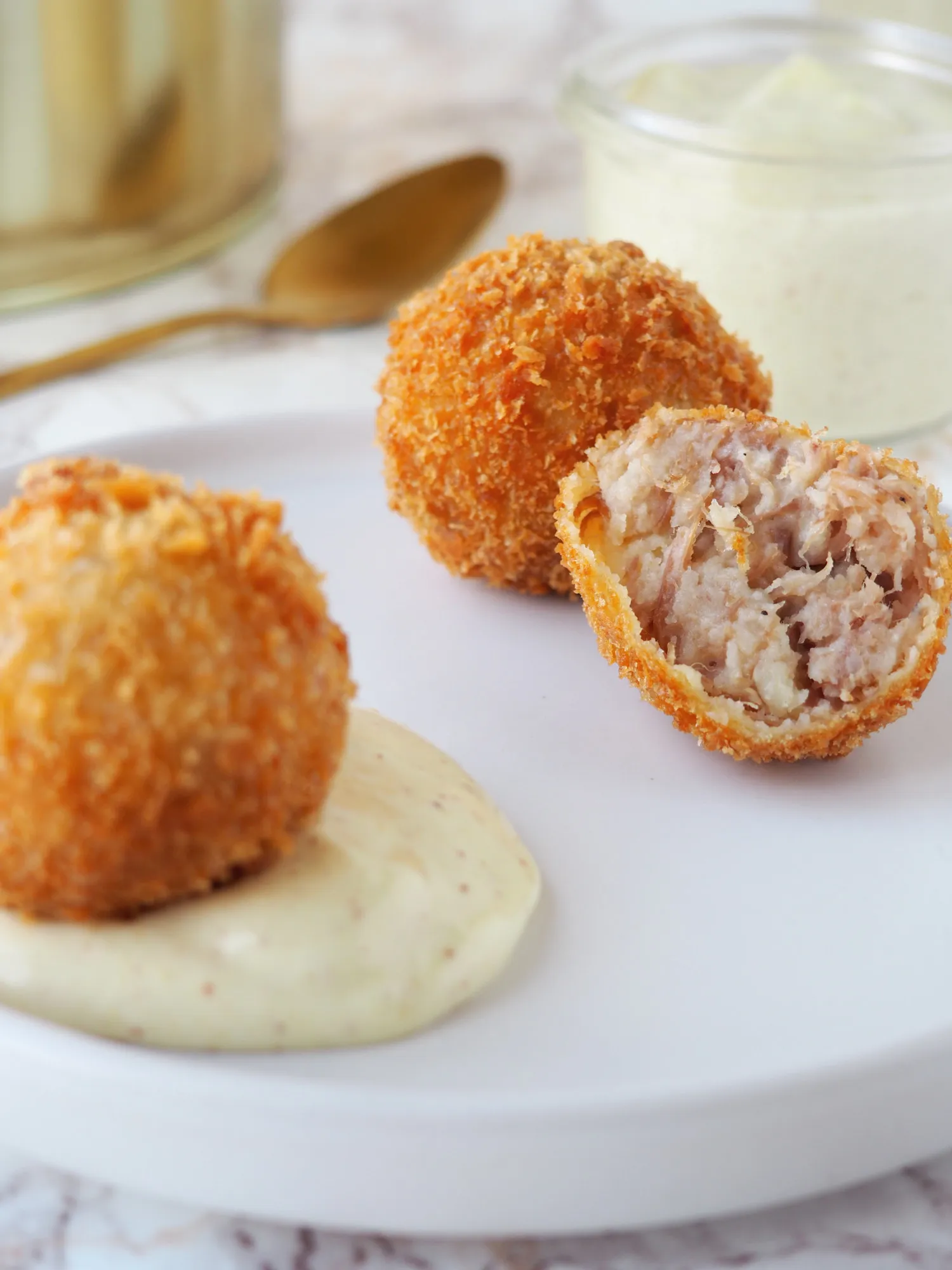 Kroketter med Confit de Canard