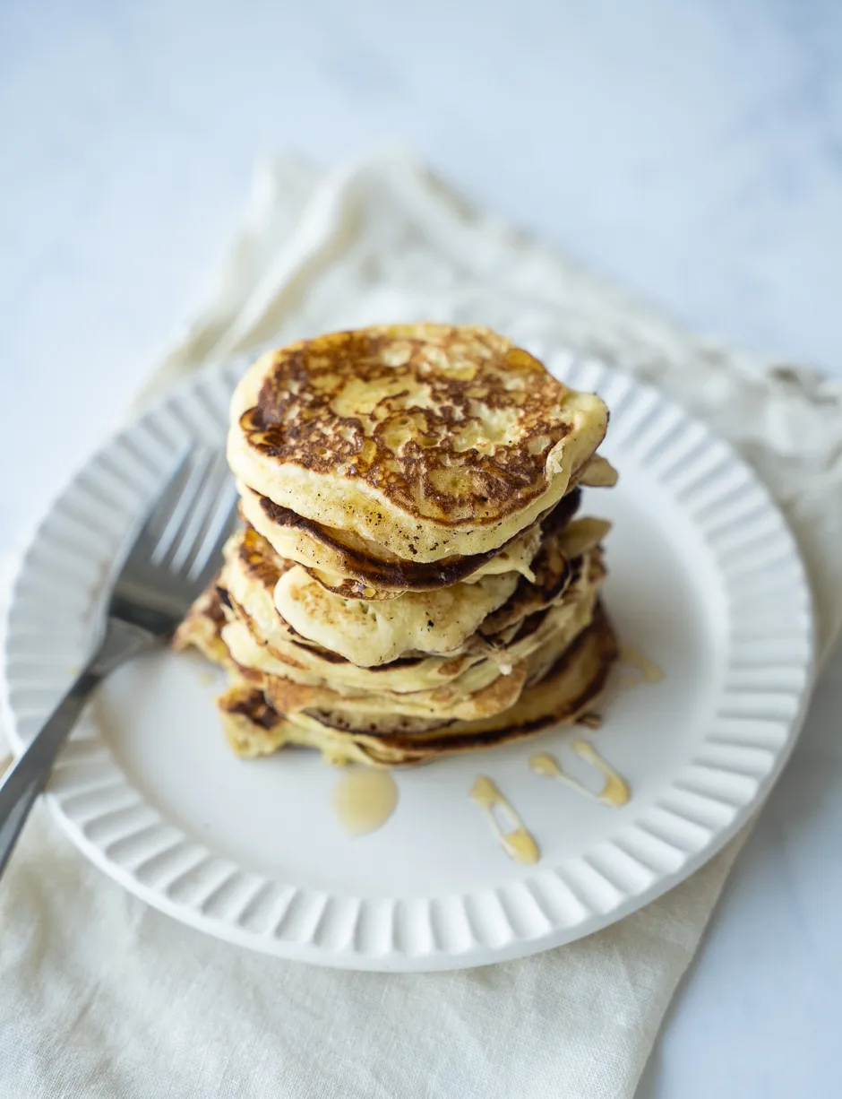 Creme fraiche pandekager