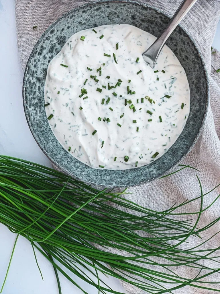 Creme fraiche dressing til grill