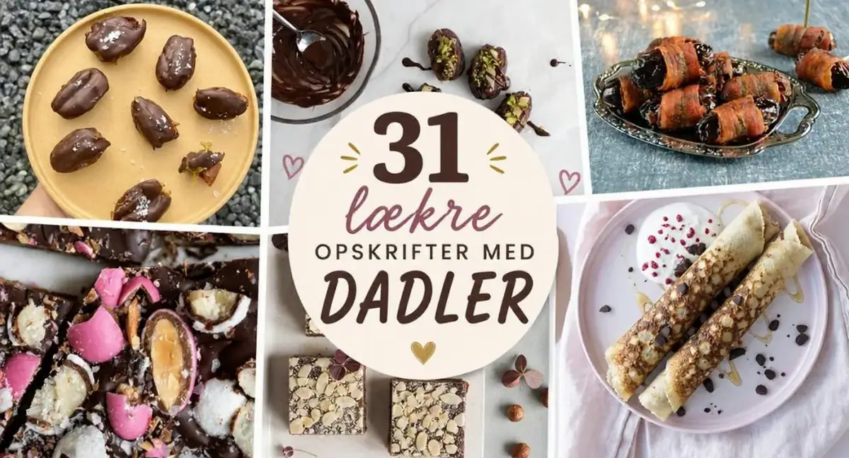 31 lækre opskrifter med dadler