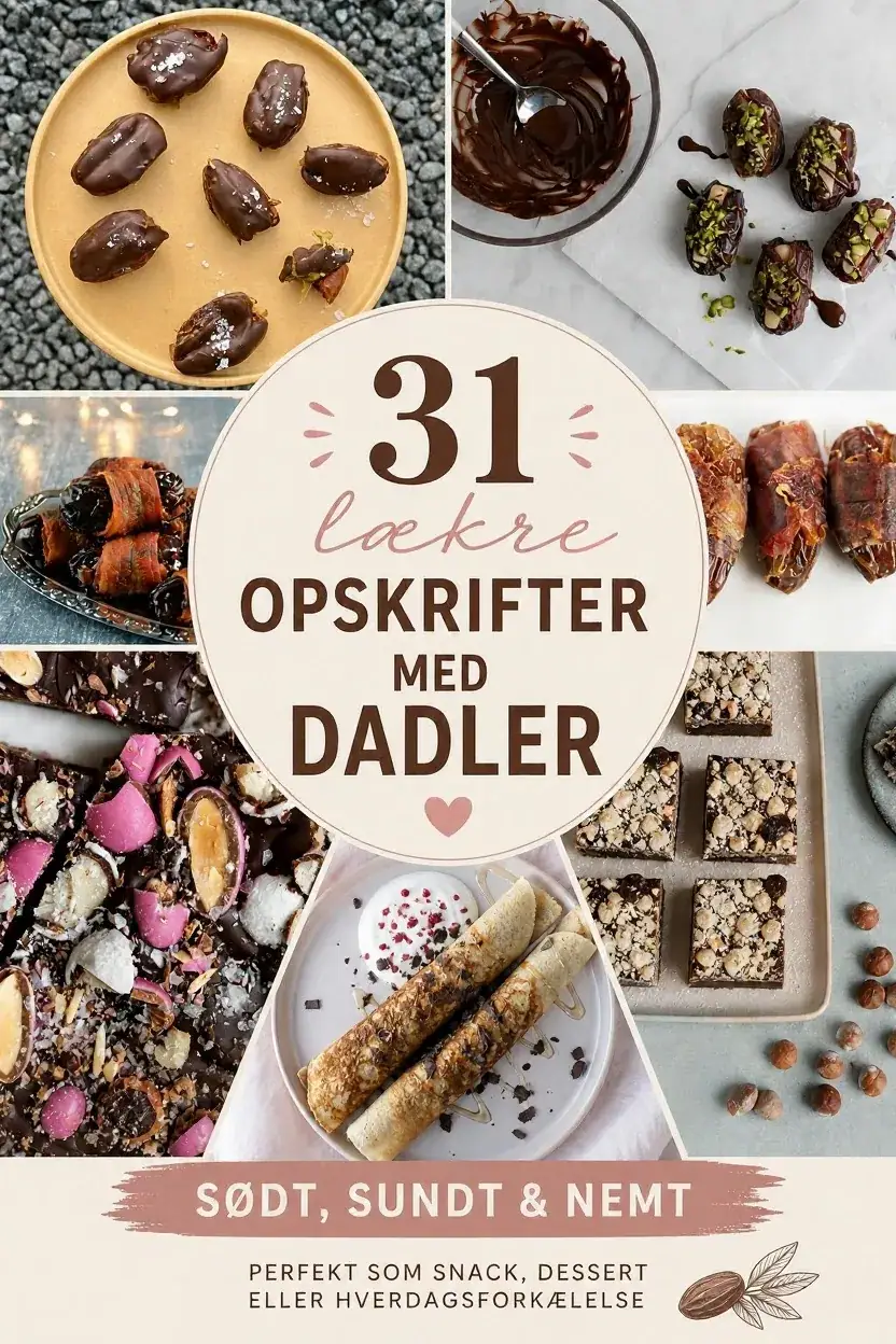 31 lækre opskrifter med dadler