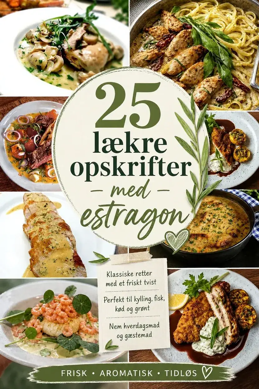 25 lækre opskrifter med estragon
