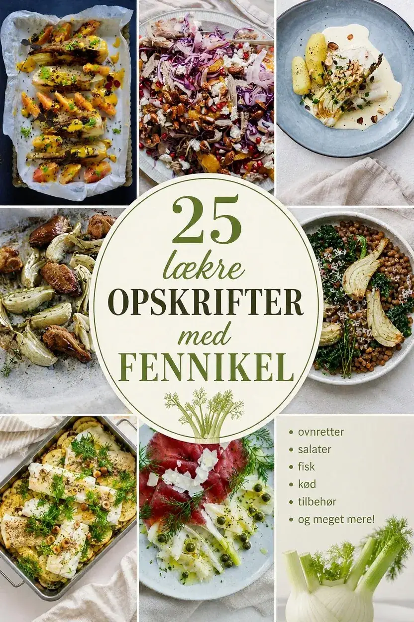 25 lækre opskrifter med fennikel