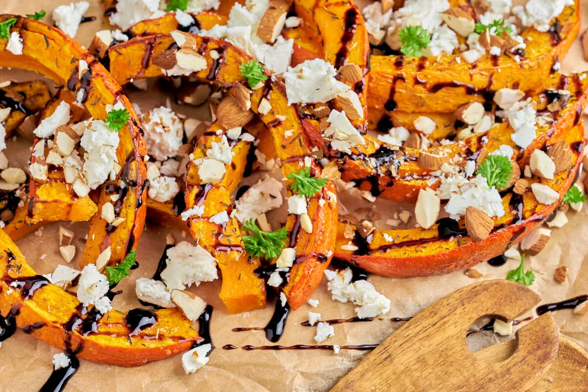 Bagt hokkaido med feta
