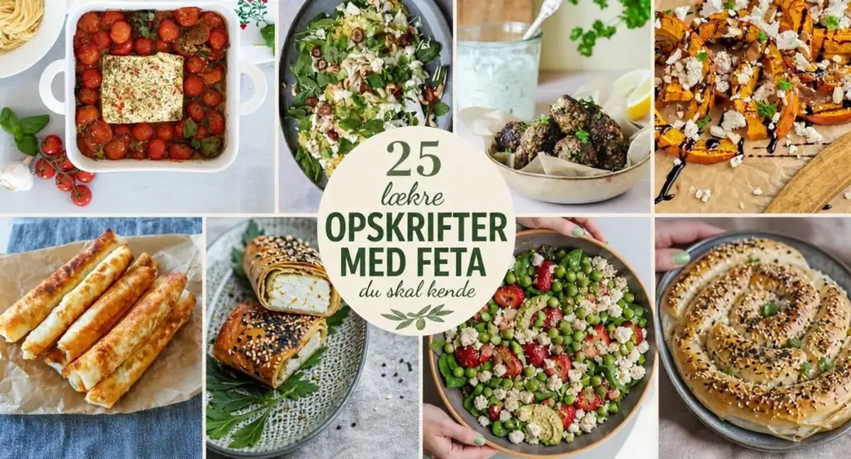 25 lækre opskrifter med feta du skal kende