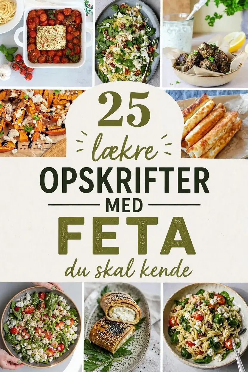 25 lækre opskrifter med feta du skal kende