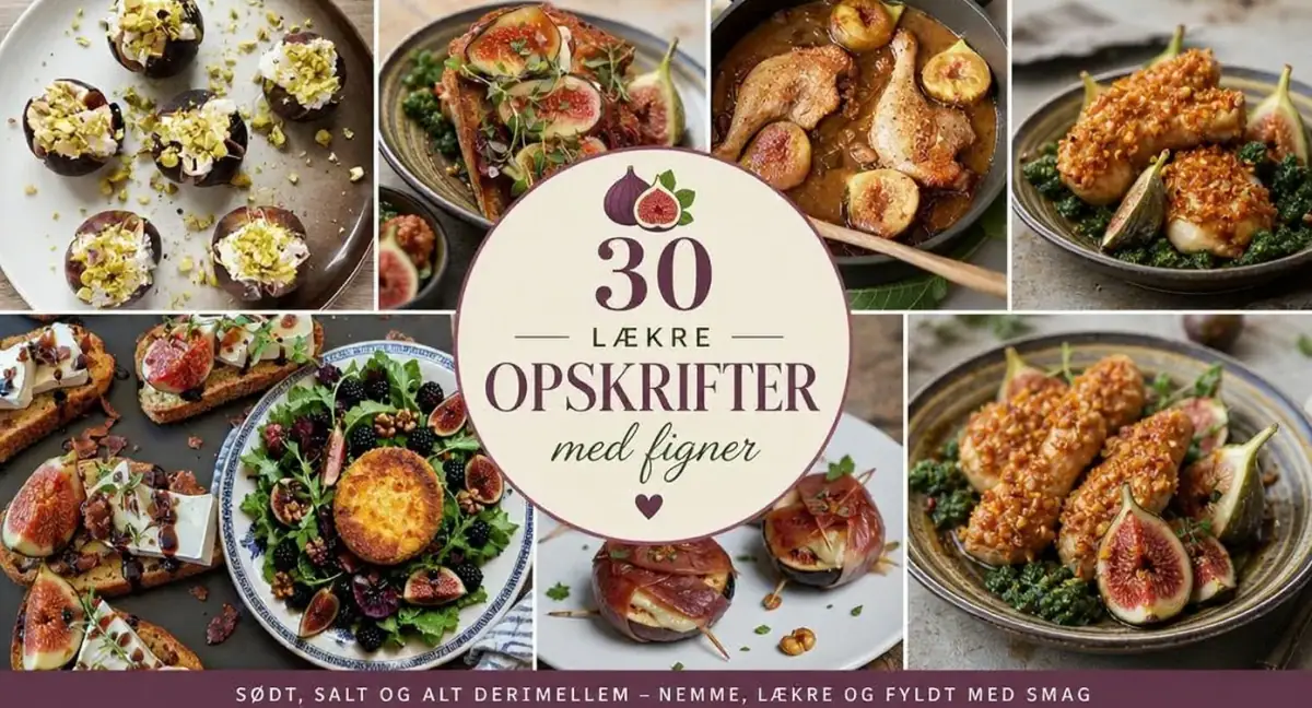 30 lækre opskrifter med figner