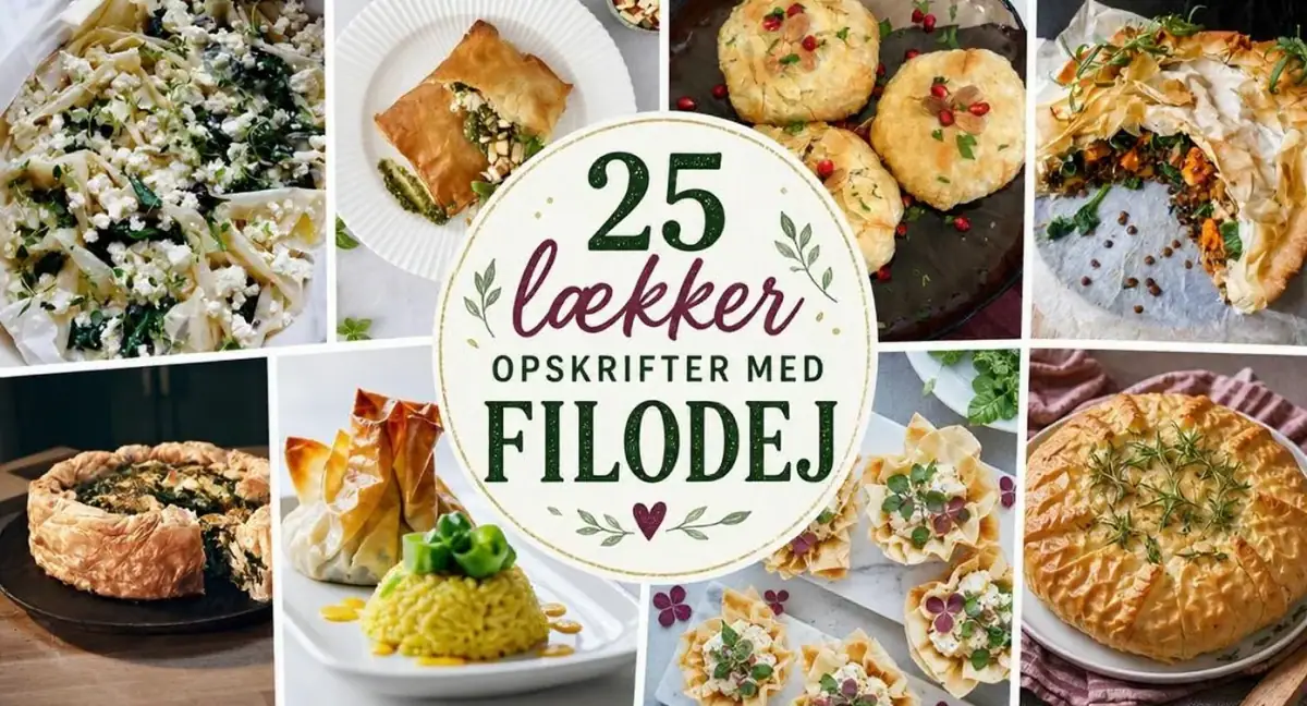 25 lækre opskrifter med filodej