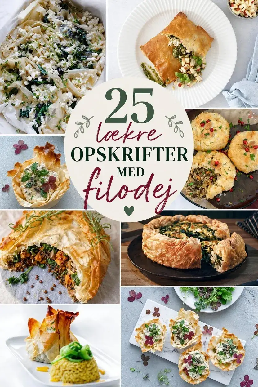 25 lækre opskrifter med filodej