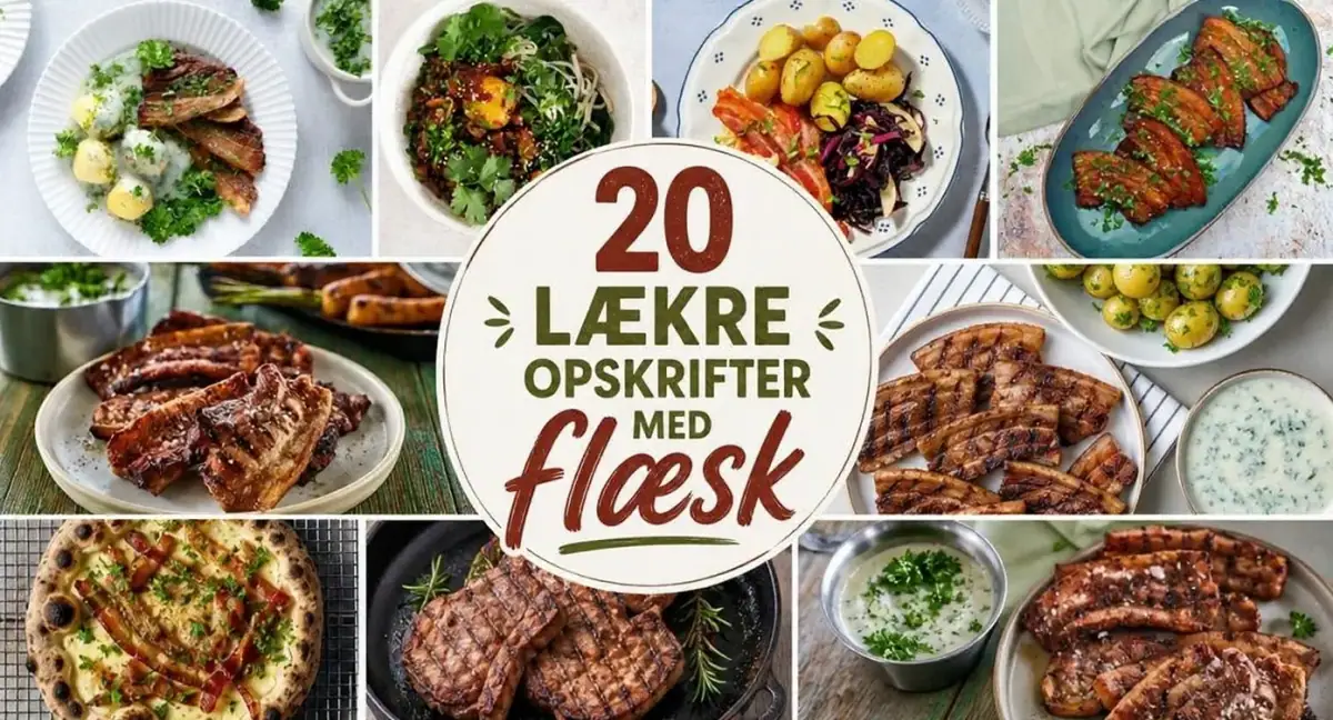 20 lækre opskrifter med flæsk