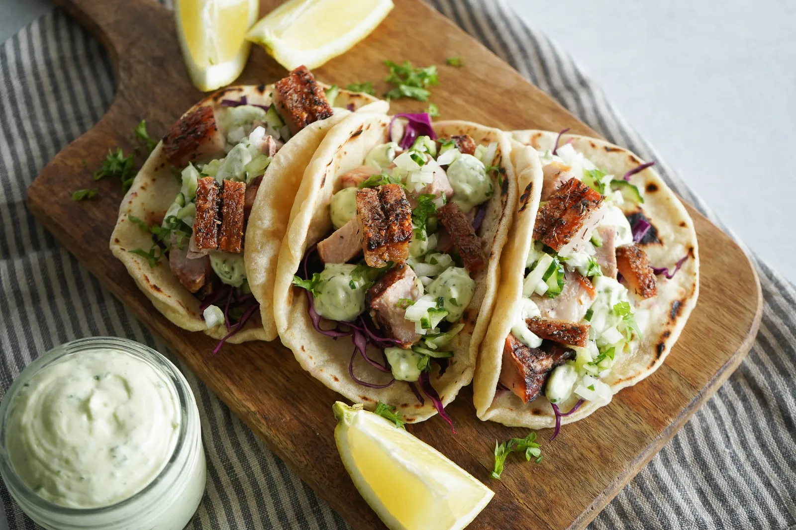 Flæskestegstacos