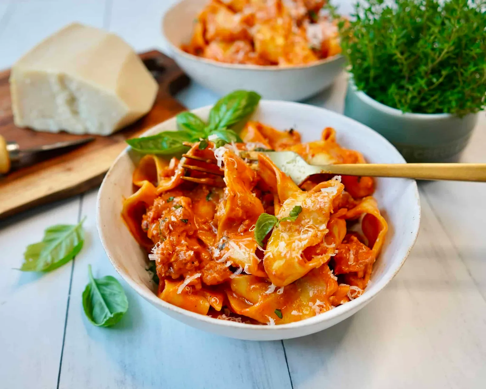 Pasta med salsiccia