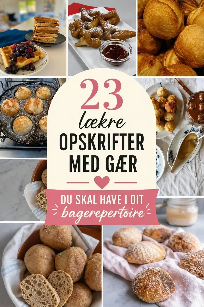 23 lækre opskrifter med gær du skal have i dit bagerepertoire