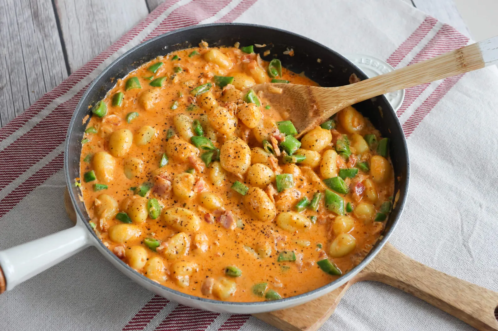 Gnocchi med bacon