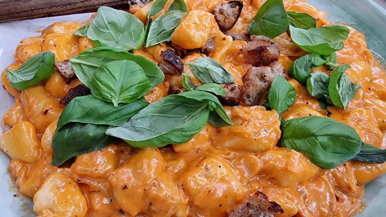 Gnocchi med tomat og vodka