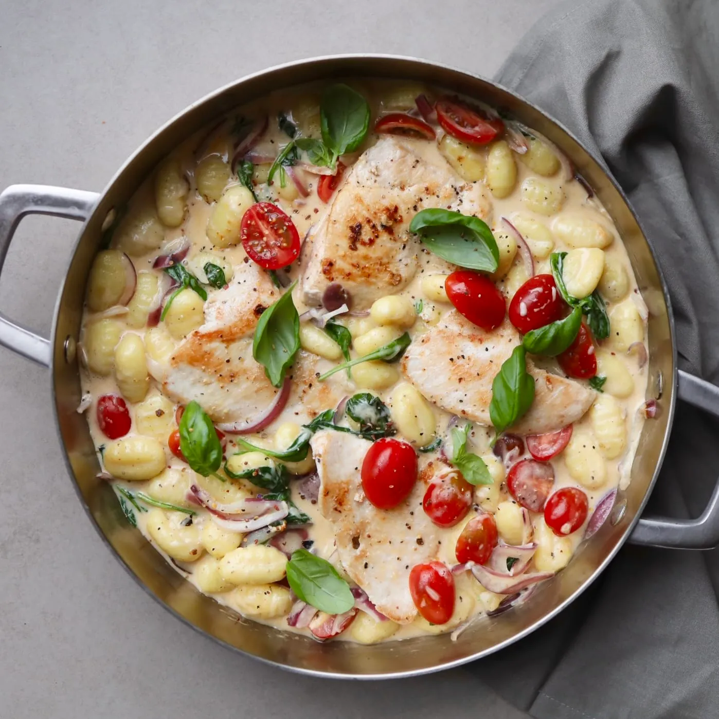 Gnocchi med kylling