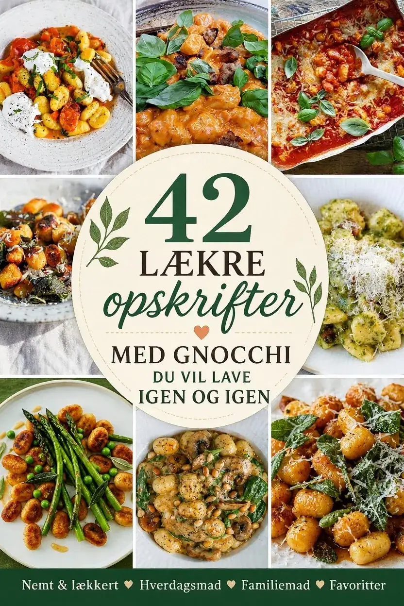 42 lækre opskrifter med gnocchi du vil lave igen og igen