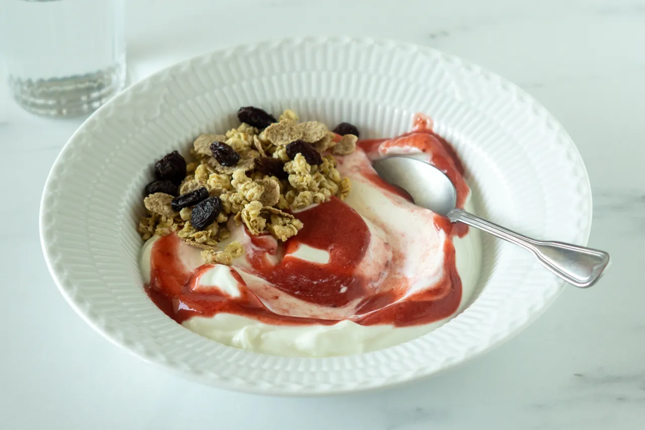 Yoghurt med mysli