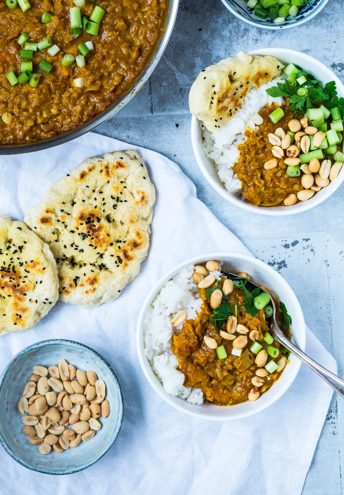 Indisk dahl med græskar