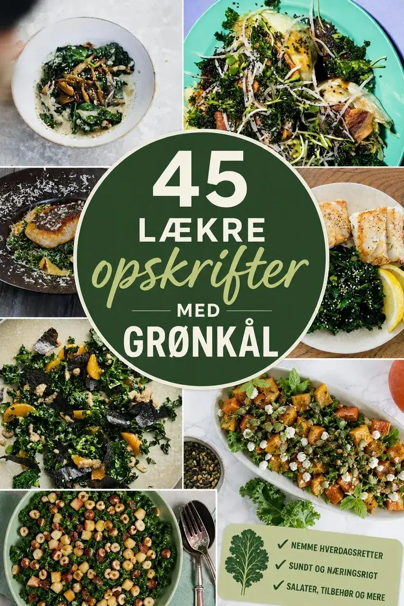 45 lækre opskrifter med grønkål
