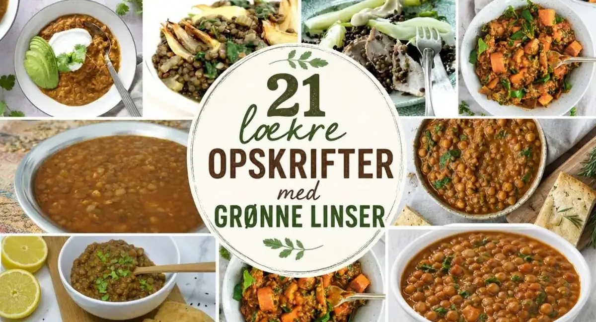 21 lækre opskrifter med grønne linser