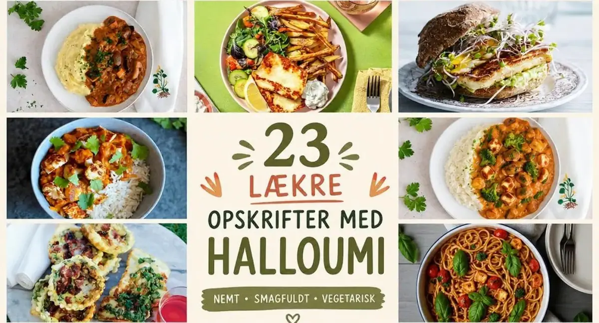 23 lækre opskrifter med halloumi