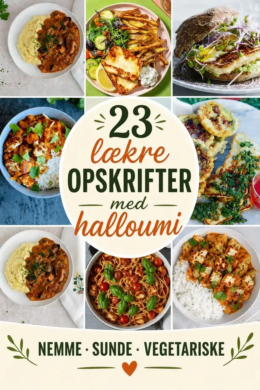 23 lækre opskrifter med halloumi