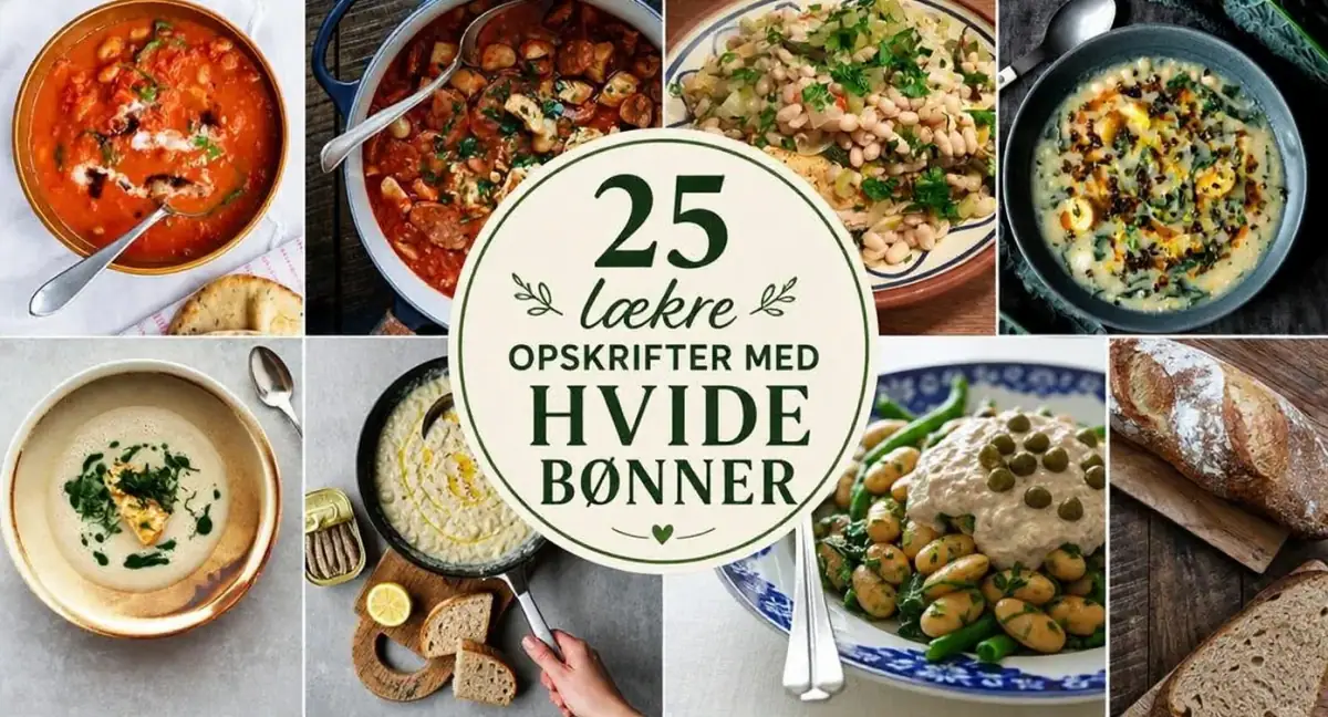 25 lækre opskrifter med hvide bønner