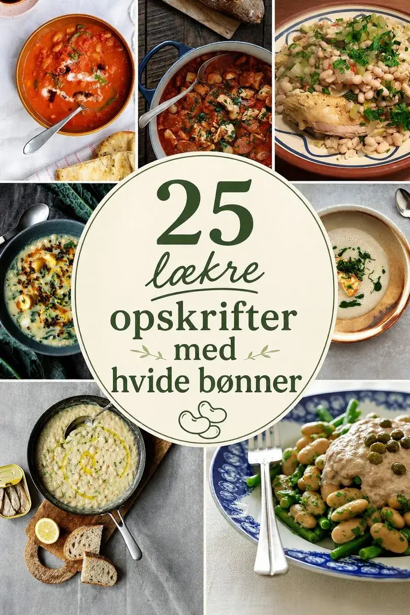 25 lækre opskrifter med hvide bønner