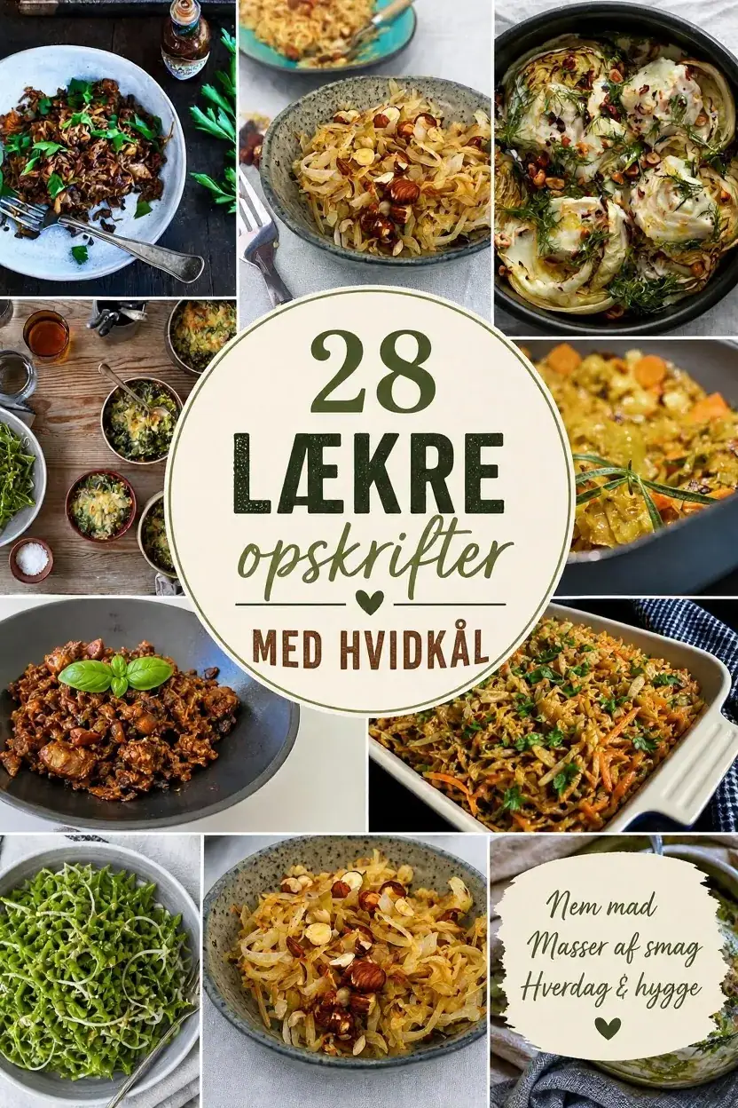 28 lækre opskrifter med hvidkål