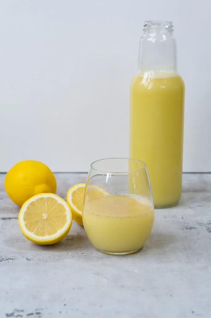 Ingefærshot med citron og honning