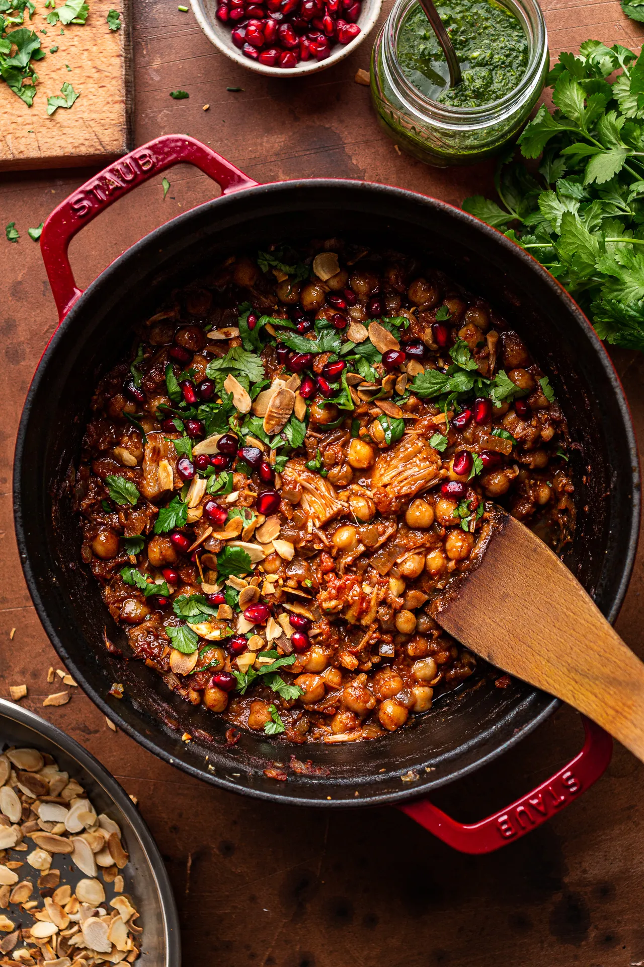 Vegansk jackfruit tagine